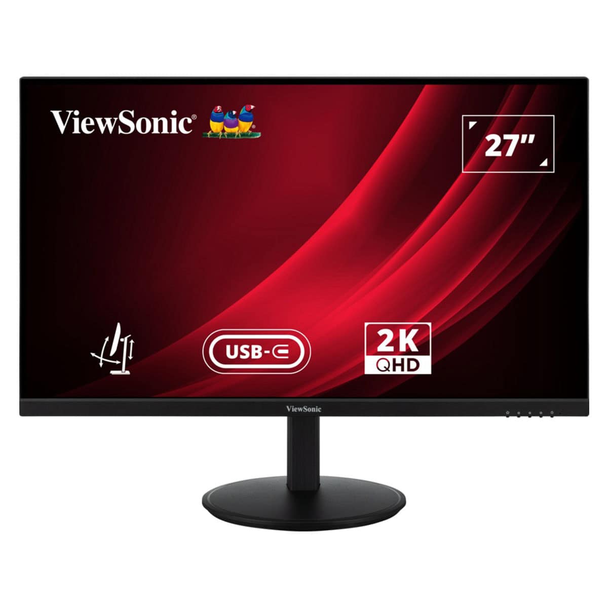 Viewsonic Vg2709 2k Mhdu 2 27 Inç 100hz 4ms 2k Qhd Ips Pivot Monitör 1