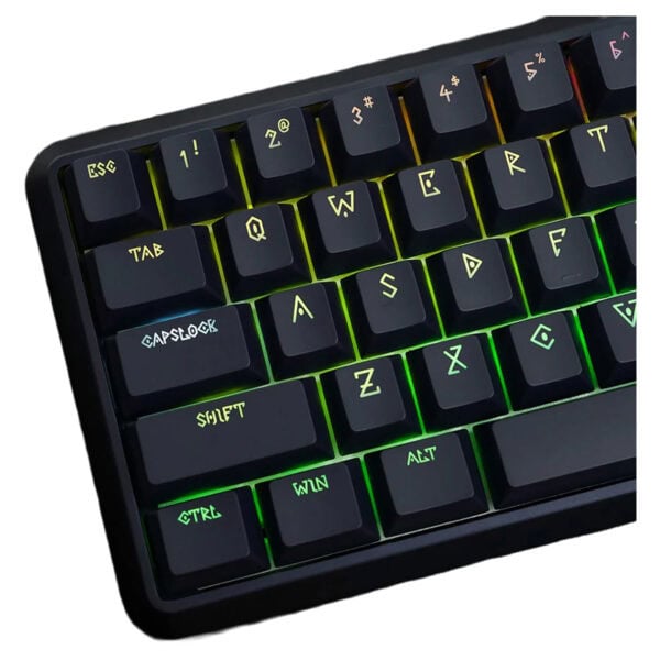 RGB aydınlatmalı gaming klavye, LED ışıklandırmalı ve ergonomik tasarımıyla yüksek performanslı oyuncular için ideal. Hızlı tepki süresi ve dayanıklı tuş yapısıyla oyun deneyimini artırır.