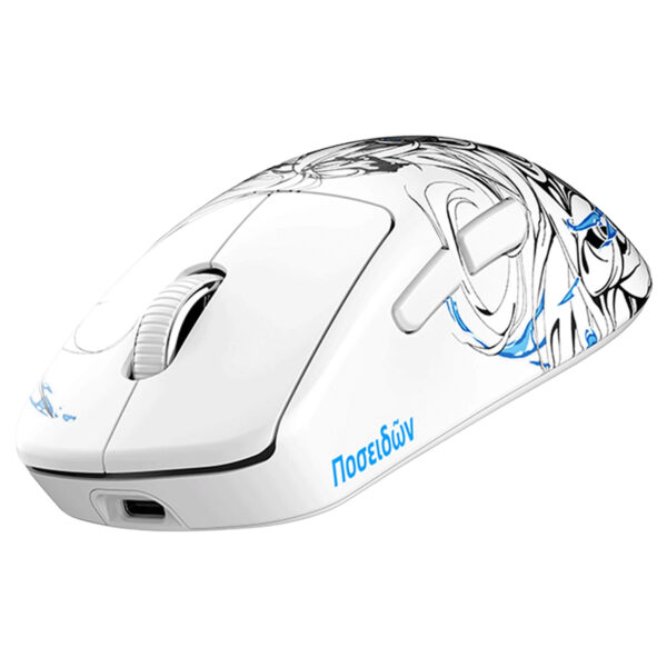 Oyun oynamaya uygun, ergonomik tasarımlı ve yüksek hassasiyetli gaming mouse, beyaz renkli ve şık tasarımıyla dikkat çekiyor.