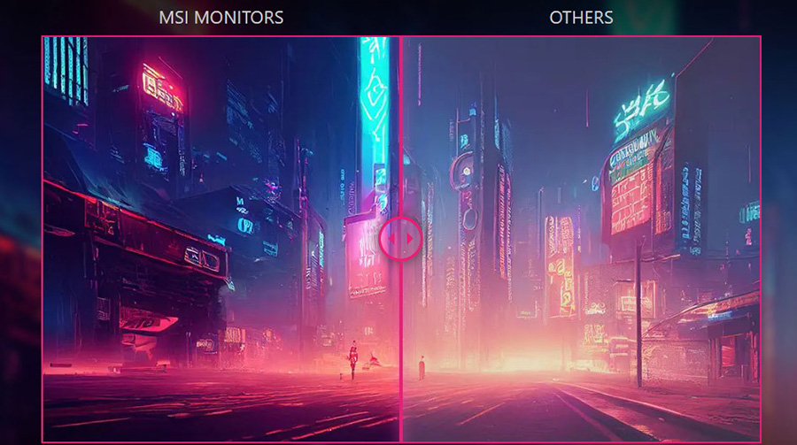 MSI MPG 321CURX QD-OLED Gaming Monitör H14