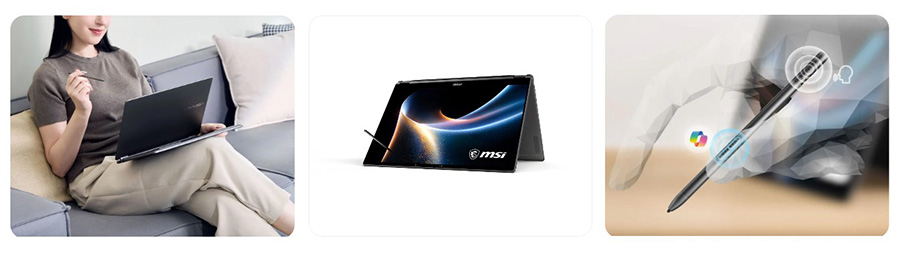 MSI PRESTIGE 16 FLIP AI+ C3MTG-040TR Dokunmatik Laptop H20