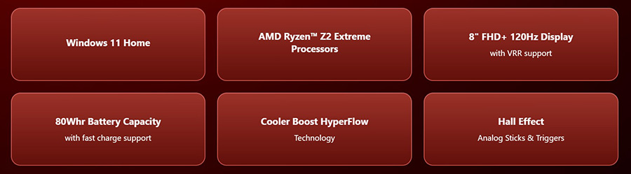 MSI CLAW A8 BZ2EM-024TR Dokunmatik Oyun Konsolu H3