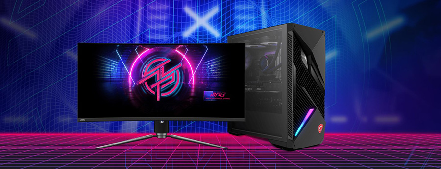 MSI MPG 321CURX QD-OLED Gaming Monitör H3
