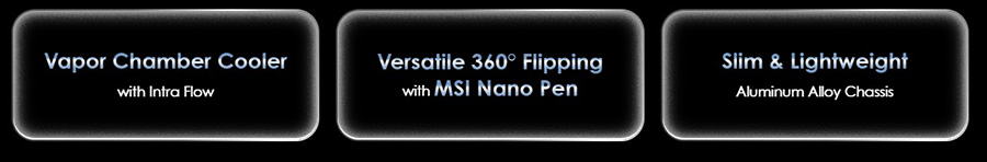 MSI PRESTIGE 16 FLIP AI+ C3MTG-040TR Dokunmatik Laptop H3