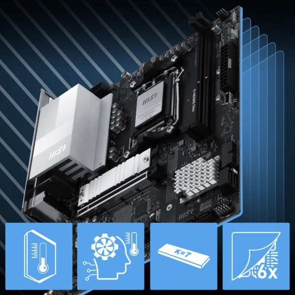 MSI PRO B850M-G Anakart H4