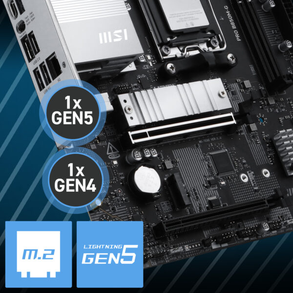 MSI PRO B850M-G Anakart H7