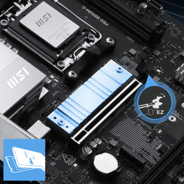 MSI PRO B850M-G Anakart H8