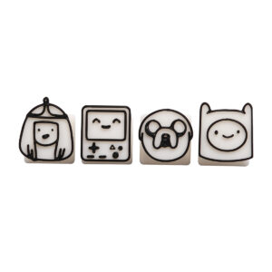 Adventure Time Custom Keycap Seti 1