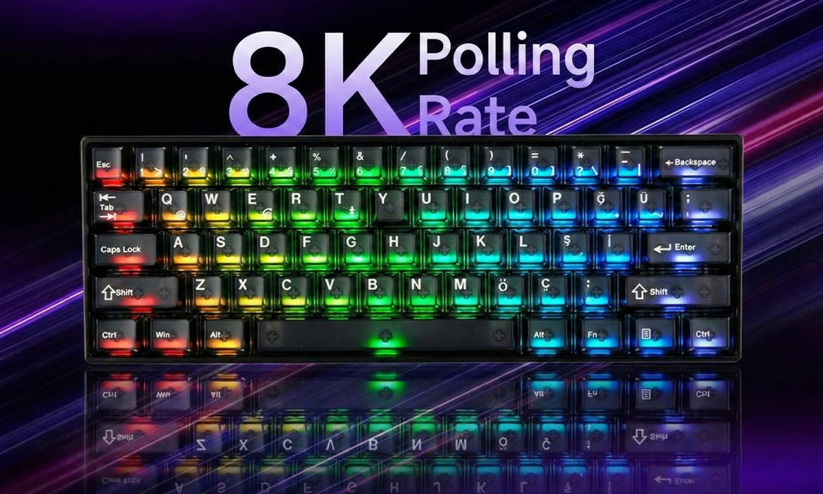 Akko Monsgeek Fun60 Max Black Gaming Klavye H01