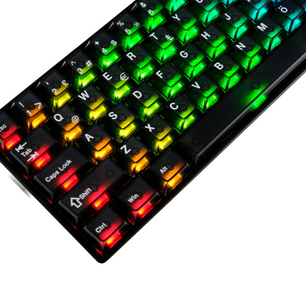 Akko Monsgeek Fun60 Max Black Hall Effect Glare Manyetik Switch Rgb Kablosuz Hotswap Türkçe Mekanik Gaming Klavye 3