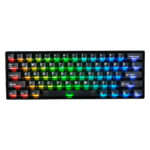 Akko Monsgeek Fun60 Pro Black Hall Effect Glare Manyetik Switch 8k Hz Argb Kablosuz Hotswap Türkçe Mekanik Gaming Klavye 1