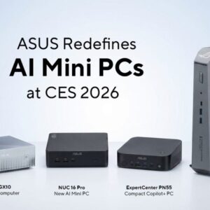 Asus Ces 2026da Ultra Kucuk Form Faktorlu Pcleri Tanitti Mini Pclerde Yeni Donem Basliyor