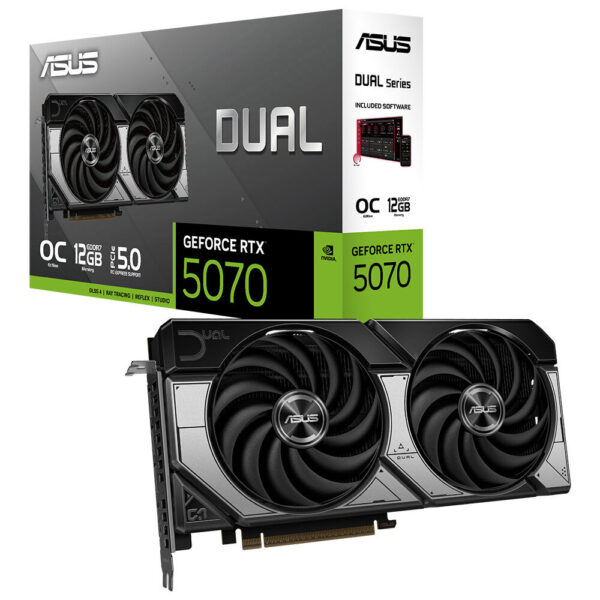 Asus Dual Geforce Rtx 5070 Oc Ekran Kartı H5