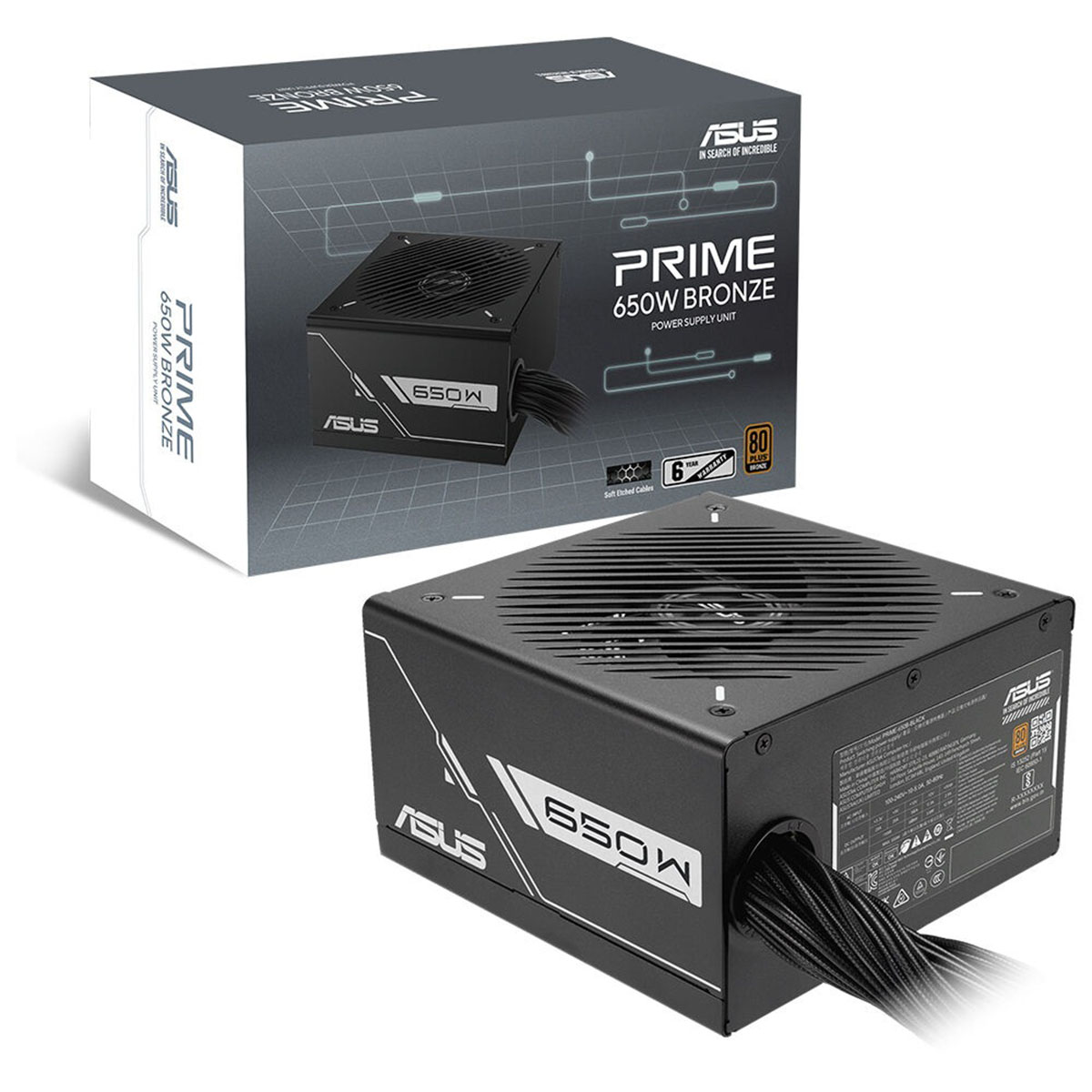 Asus Prime 650w 80+ Bronze Atx Güç Kaynağı 1