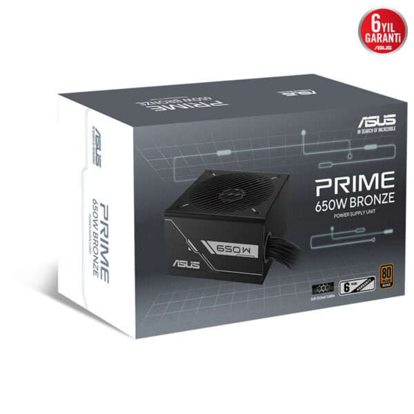 Asus Prime 650w 80+ Bronze Atx Güç Kaynağı 15