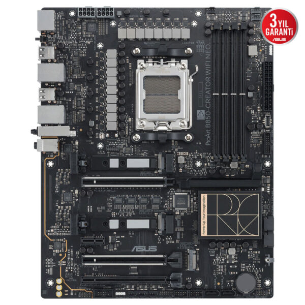 Asus Proart B850 Creator Wifi Neo 9000 Mhz (oc) Ddr5 Am5 Soket M.2 Hdmi Dp Atx Anakart 10