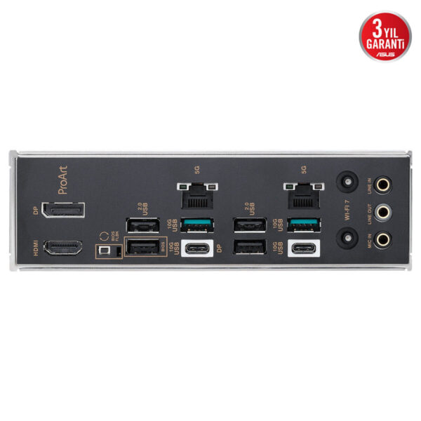 Asus Proart B850 Creator Wifi Neo 9000 Mhz (oc) Ddr5 Am5 Soket M.2 Hdmi Dp Atx Anakart 13