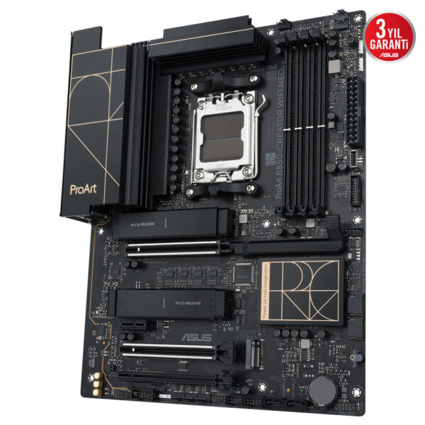 Asus Proart B850 Creator Wifi Neo 9000 Mhz (oc) Ddr5 Am5 Soket M.2 Hdmi Dp Atx Anakart 7