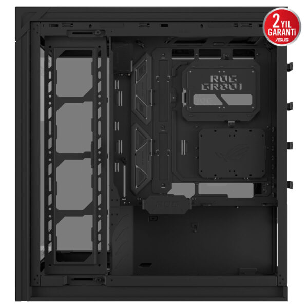 Asus Rog Cronox Gr801 Argb Panaromik Temperli Cam Lcd Ekranlı Full Tower E Atx Gaming Kasa 15