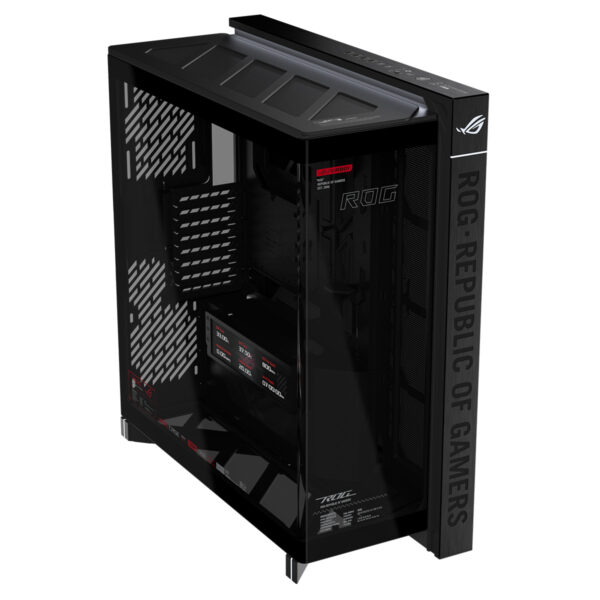 Asus Rog Cronox Panaromik Temperli Cam Lcd Ekranli Full Tower E Atx Gaming Kasa 2