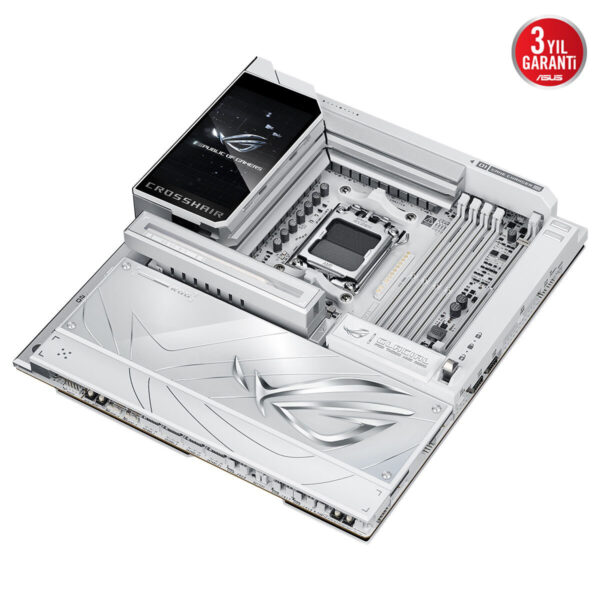 Asus Rog Crosshair X870e Glacial 9600mhz (oc) Ddr5 Soket Am5 M.2 Usb4 E Atx Anakart 10