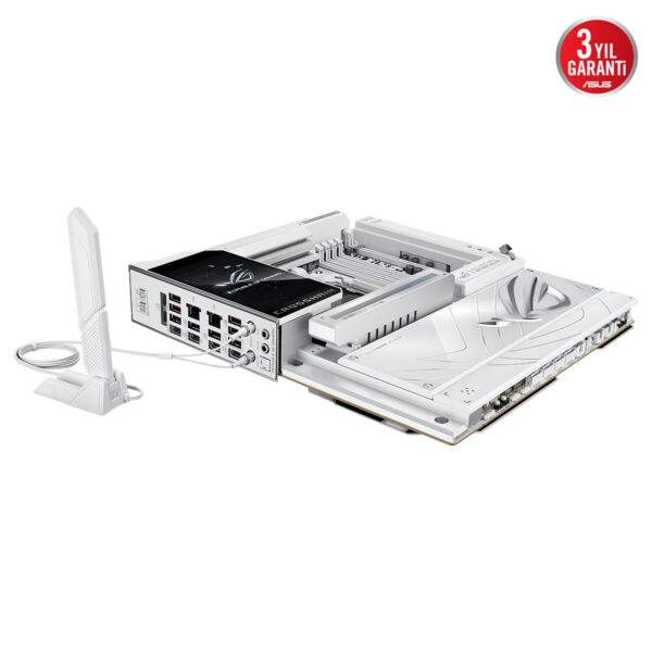 Asus Rog Crosshair X870e Glacial 9600mhz (oc) Ddr5 Soket Am5 M.2 Usb4 E Atx Anakart 12