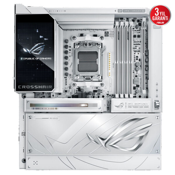 Asus Rog Crosshair X870e Glacial 9600mhz (oc) Ddr5 Soket Am5 M.2 Usb4 E Atx Anakart 2