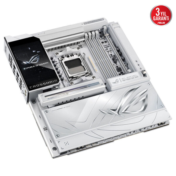 Asus Rog Crosshair X870e Glacial 9600mhz (oc) Ddr5 Soket Am5 M.2 Usb4 E Atx Anakart 9