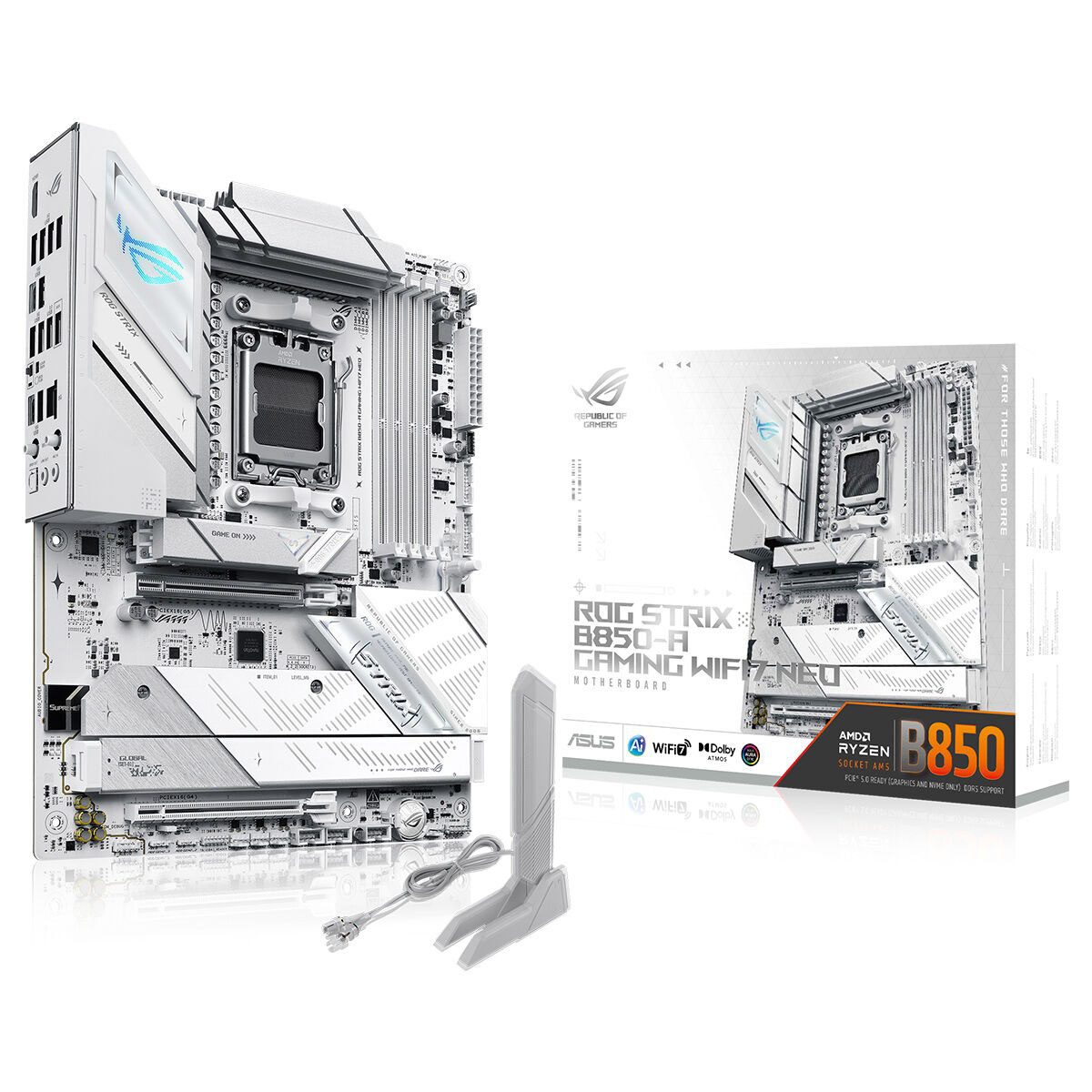 Asus Rog Strix B850 A Gaming Wifi7 Neo Ddr5 Soket Am5 M.2 Hdmi Atx Anakart 1