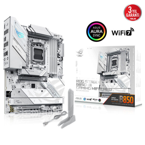 Asus Rog Strix B850 A Gaming Wifi7 Neo Ddr5 Soket Am5 M.2 Hdmi Atx Anakart 2