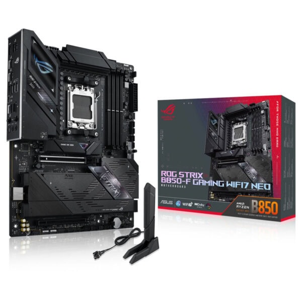 Asus Rog Strix B850 F Gaming Wifi7 Neo Ddr5 Soket Am5 M.2 Hdmi Atx Anakart 1