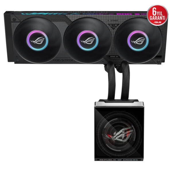Asus Rog Strix Slc Iv 360 Argb Lcd 360mm Intel Amd Uyumlu İşlemci Sıvı Soğutucu 3