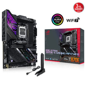 Asus Rog Strix X870e E Gaming Wifi7 Neo Ddr5 Soket Am5 M.2 Usb4 Atx Anakart 2
