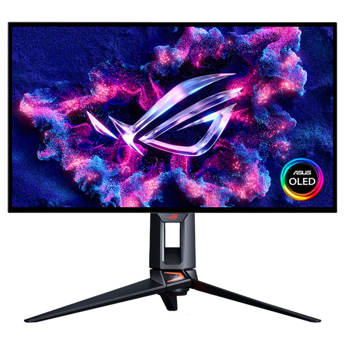Asus Rog Swift Oled Pg27ucwm 26 5 Inc 240hz 0 03ms 4k Uhd Adaptive Sync Woled Pivot Gaming Monitor 1