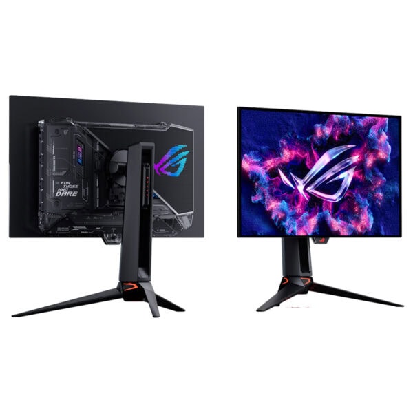 Asus Rog Swift Oled Pg27ucwm 26 5 Inc 240hz 0 03ms 4k Uhd Adaptive Sync Woled Pivot Gaming Monitor 2