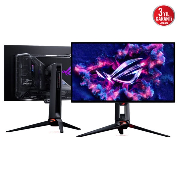 Asus Rog Swift Oled Pg27ucwm 26 5 Inc 480 Fhd 240hz 4k Uhd Dual Mode 0 03ms Adaptive Sync Woled Pivot Gaming Monitor Fc4