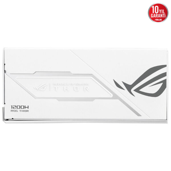 Asus Rog Thor 1200w Oled Ekran Argb 80+ Platinum Pcie 5.1 Full Modüler Atx 3.1 Beyaz Güç Kaynağı 4