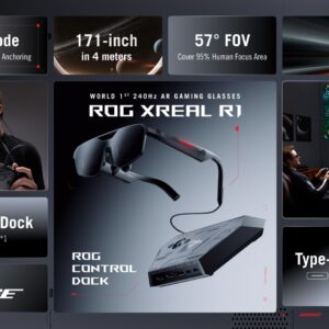 Asus Rog Xreal R1 Ar Oyuncu Gozlugu Ile Oyun Deneyimi Bastan Yaziliyor