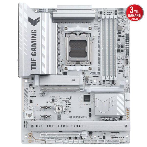 Asus Tuf Gaming B850 Pro Wifi7 W Neo 9000mhz (oc) Ddr5 Soket Am5 M.2 Hdmi Dp Atx Anakart 4