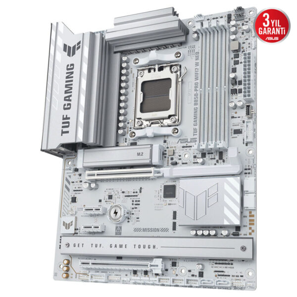 Asus Tuf Gaming B850 Pro Wifi7 W Neo 9000mhz (oc) Ddr5 Soket Am5 M.2 Hdmi Dp Atx Anakart 8