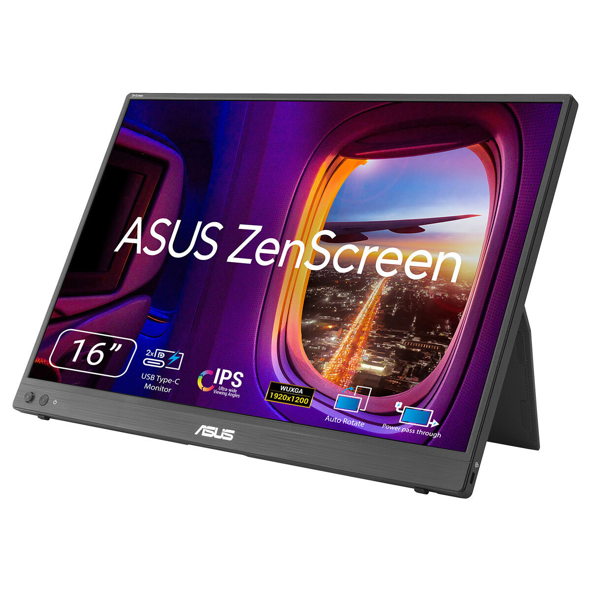 Asus Zenscreen Mb16fc 16 Inç 75hz 5ms Full Hd Ips Taşınabilir Monitör 1