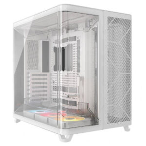 Corsair Air 5400 Rs R Beyaz 3x120mm Argb Fan Mesh Temperli Cam Usb 3.2 Triple Chamber Mid Tower E Atx Gaming Kasa (cc 9011319 Ww) 1