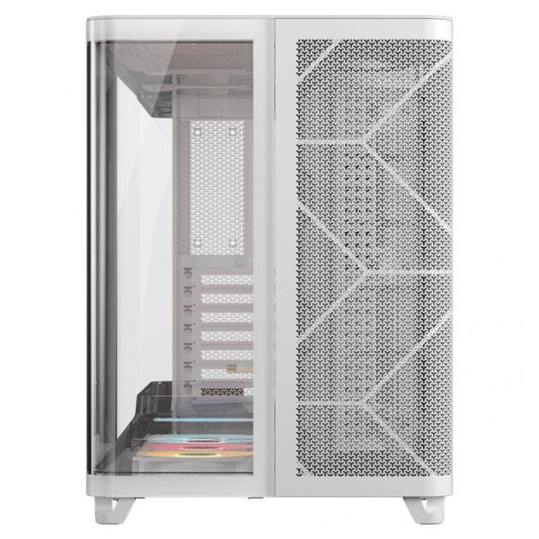 Corsair Air 5400 Rs R Beyaz 3x120mm Argb Fan Mesh Temperli Cam Usb 3.2 Triple Chamber Mid Tower E Atx Gaming Kasa (cc 9011319 Ww) 2