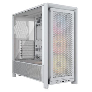 Corsair Frame 4000d Rs Beyaz 3x120mm Argb Fan Mesh Temperli Cam Usb 3.2 Mid Tower E Atx Gaming Kasa (cc 9011297 Ww) 1