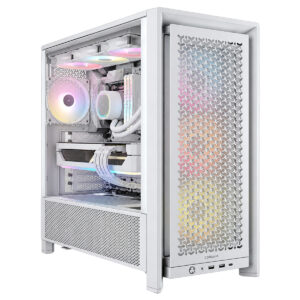 Corsair Frame 4000d Rs Beyaz 3x120mm Argb Fan Mesh Temperli Cam Usb 3 2 Mid Tower E Atx Gaming Kasa Cc 9011297 Ww T2