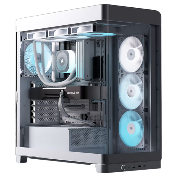 Corsair Frame 4500x Rs R Beyaz 3x120mm Argb Fan Panoramik Temperli Cam Usb 3 2 Mid Tower E Atx Gaming Kasa Cc 9011315 Ww T2