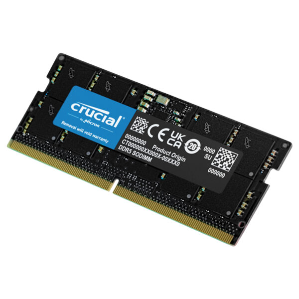 Crucial 64gb 1x64gb 5600mhz Cl46 Ddr5 Notebook Ram Ct64g56c46s5 2