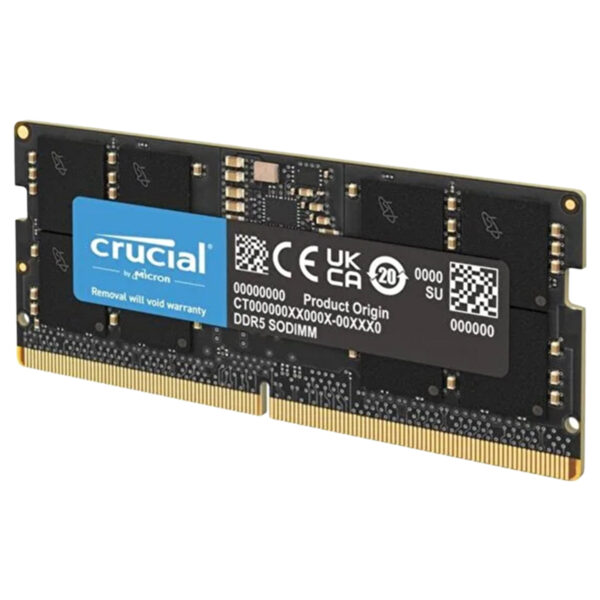 Crucial 64gb 1x64gb 5600mhz Cl46 Ddr5 Notebook Ram Ct64g56c46s5 3