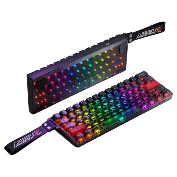 Dareu Cool 60 Black Clear Ice Blade Manyetik Switch 8k Hz Hall Effect Hotswap Rgb Ingilizce Mekanik Gaming Klavye 5