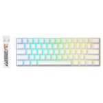 Dareu Ek60 He White Yulong Manyetik Switch 8k Hz Hall Effect Hotswap Rgb Ingilizce Mekanik Gaming Klavye 3